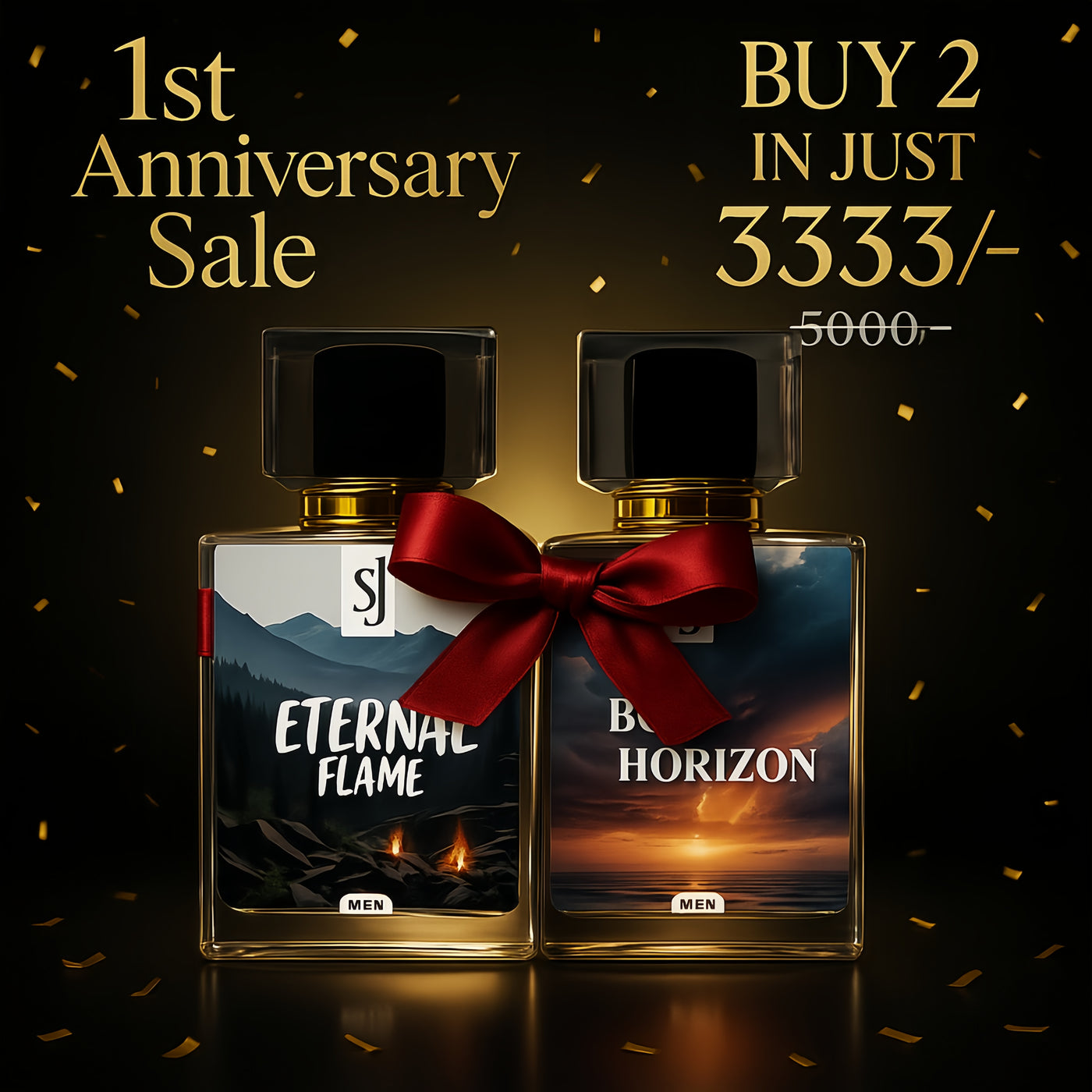 ANY 2 PERFUMES IN JUST 3333/-