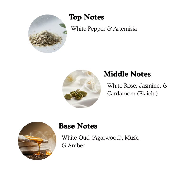White Whisper | Inspired By White Oud - SheikhJee Perfumes